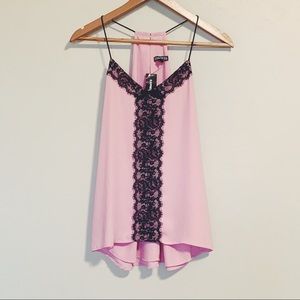 NWT Express | Pink Racerback Tank Top | XS